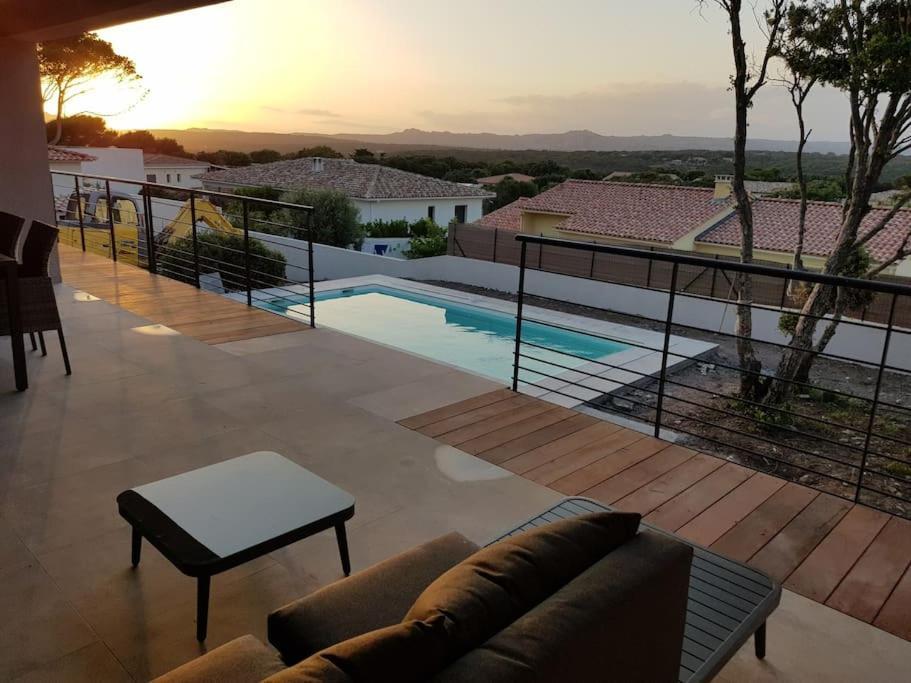 Villa Neuve Avec Piscine Bonifacio  Exterior foto